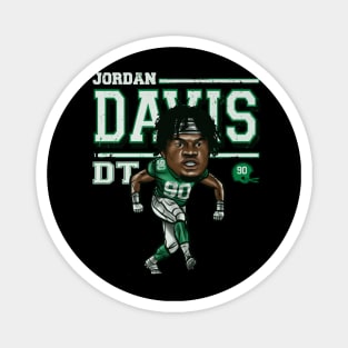 Jordan Davis Philadelphia Cartoon Magnet